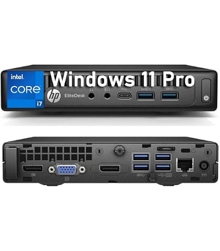 Amazon.com: Lenovo ThinkCentre M710 Tiny Desktop PC — Intel Core